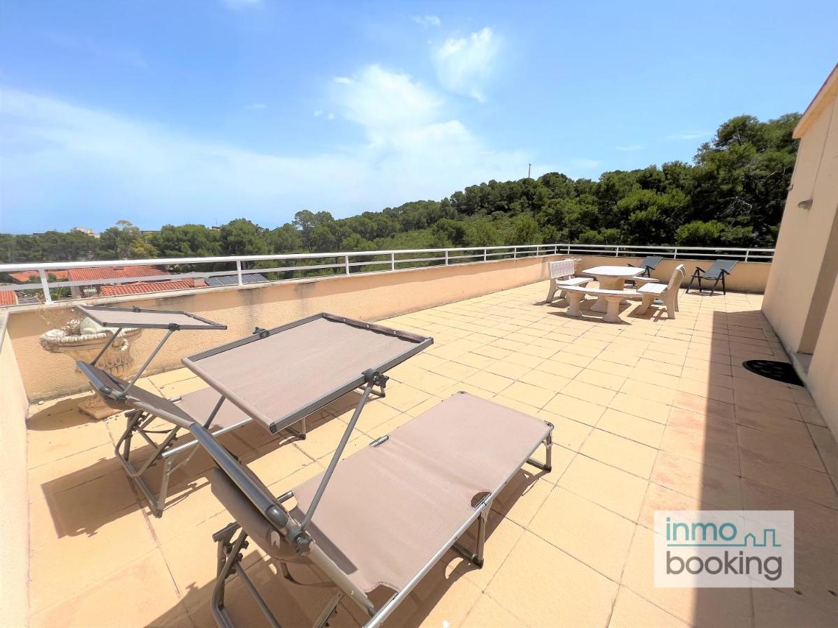 Ático Green , con Piscina , Barbacoa y parking Salou Exterior foto